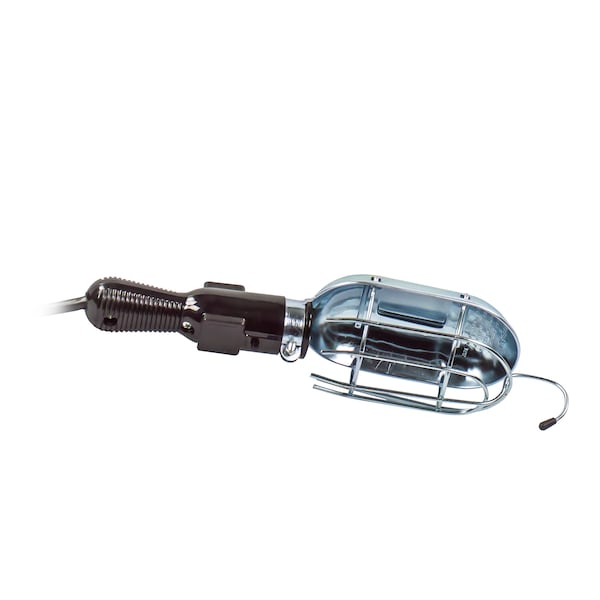 7206-2 - Incandescent Caged Drop Light with Tool Tap Plug. 50'